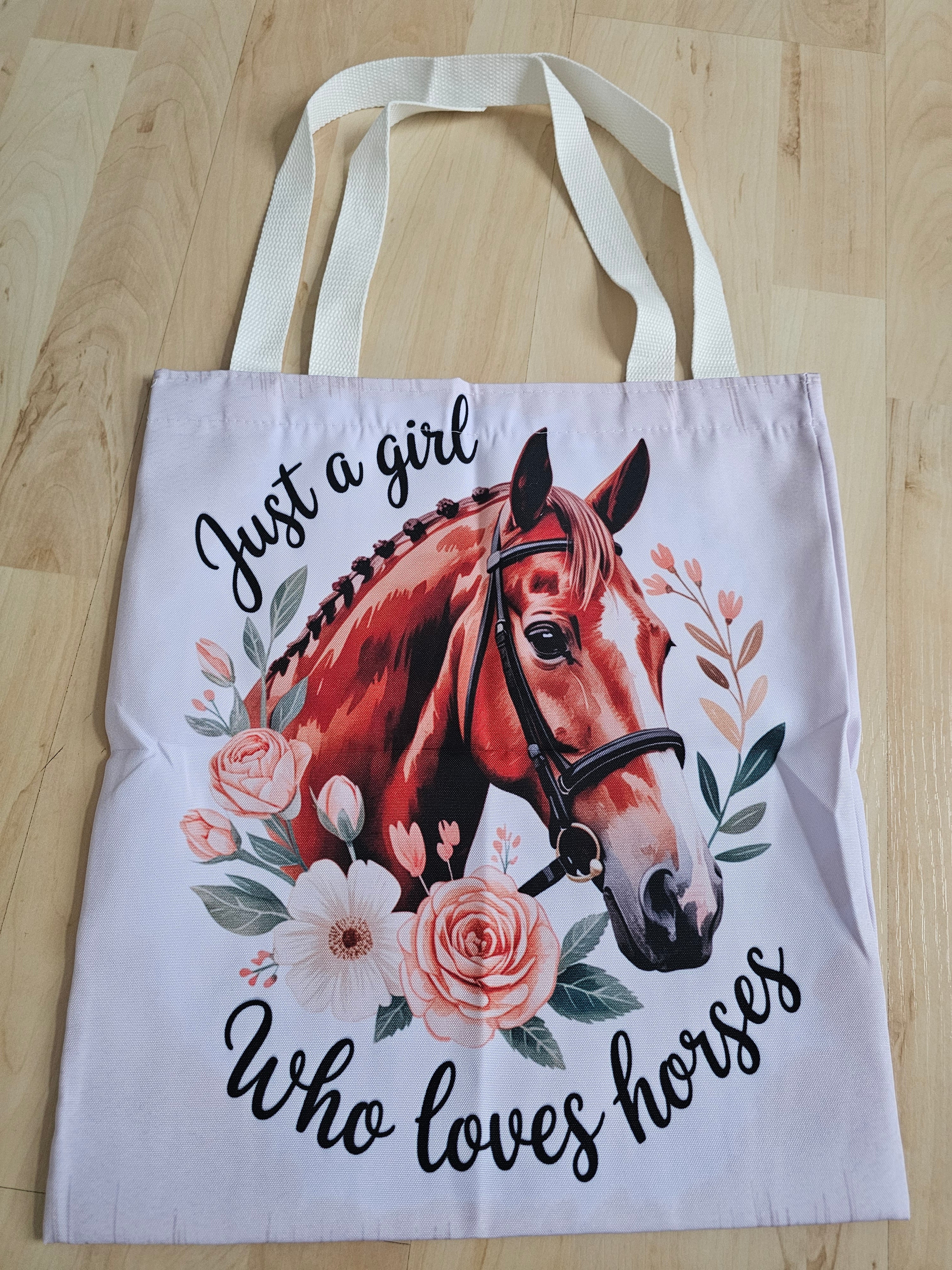 Tasche mit Pferdemotiv